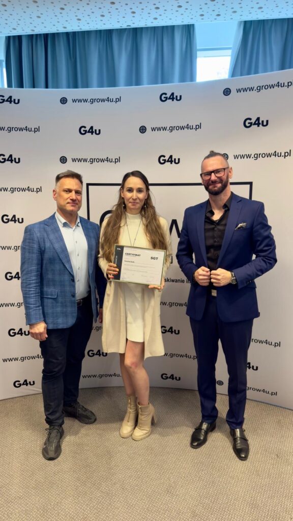Certyfikat G4U Karolina Sulik